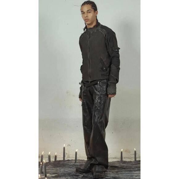 AE Synctx Men’s Black Zip Cardigan Size M